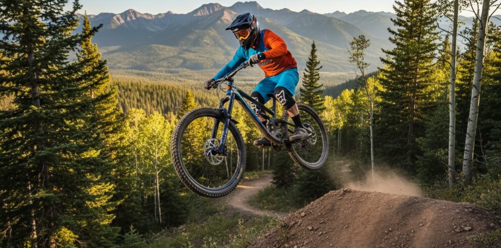 mountain biking