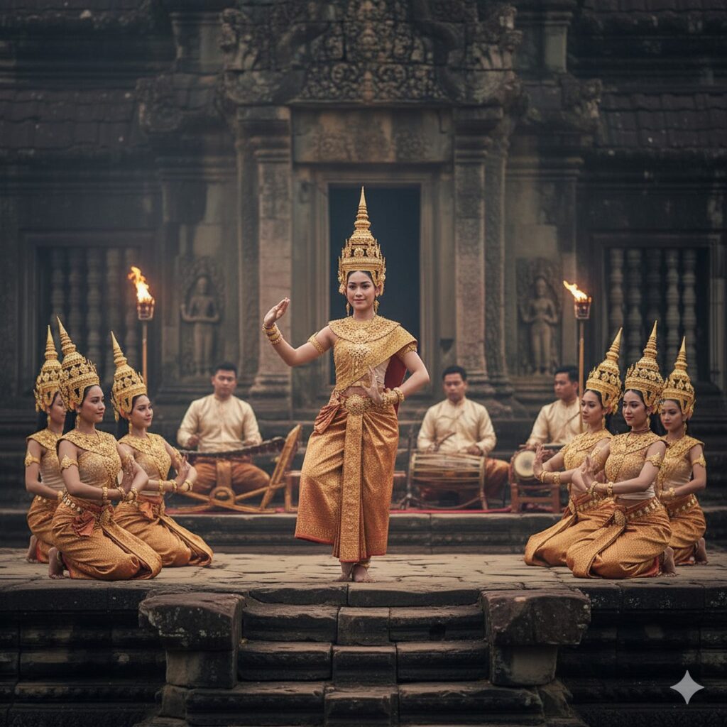 traditional Apsara dance performance