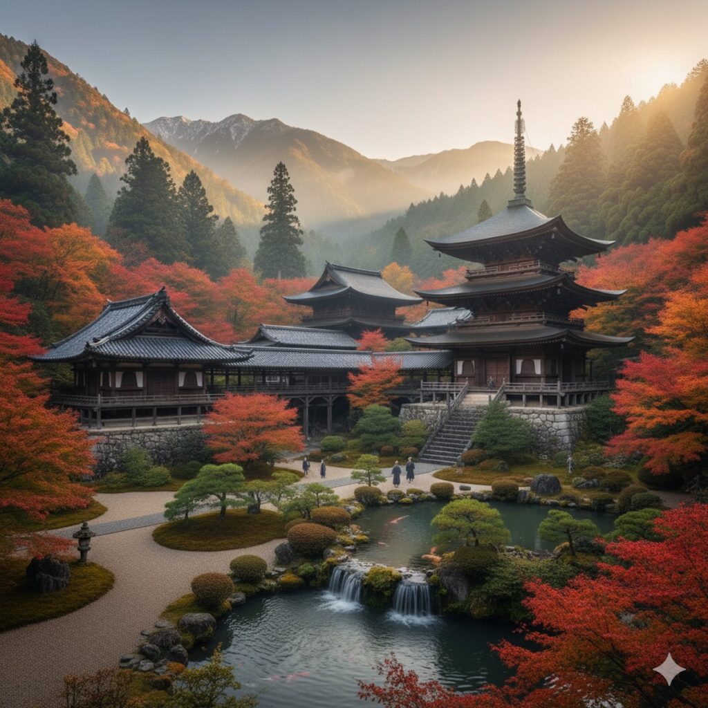 Japanese monasteries,
